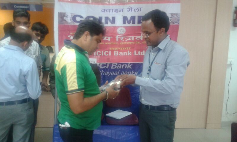 ICICI Bank Organises Coin Exchange Mela in Indore